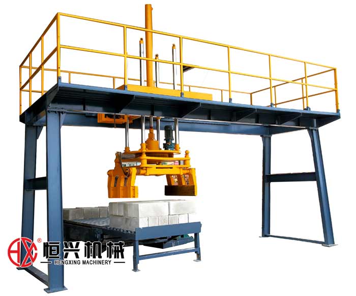 全自動(dòng)碼垛機 碼垛(duo)機械手 泡沫(mò)混凝土砌塊(kuai)設備